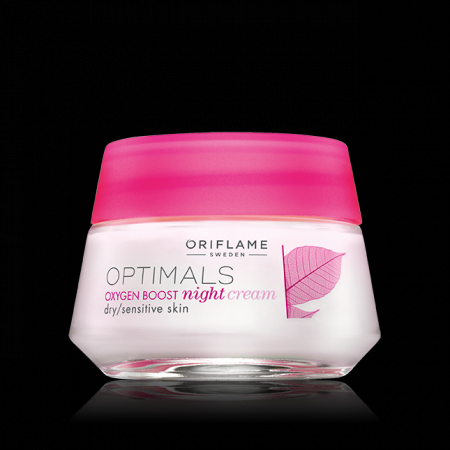 Optimals Oxigénen Boost Oxigénes éjszakai krém száraz/érzékeny bőrre